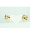 Orecchini in Oro Giallo e Diamanti