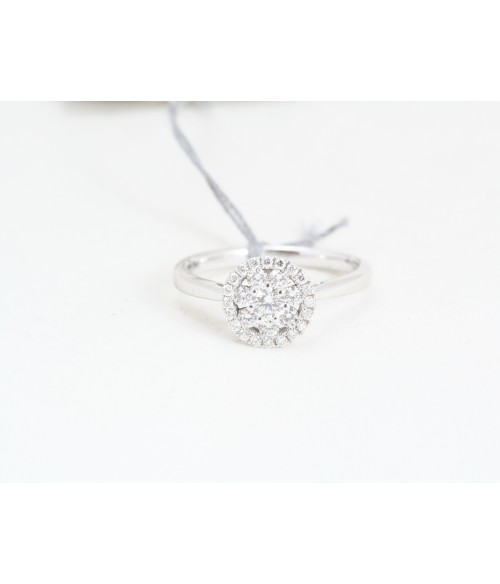 Anello Solitario Rondò