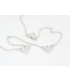 Girocollo Bridge Cuori D Donna